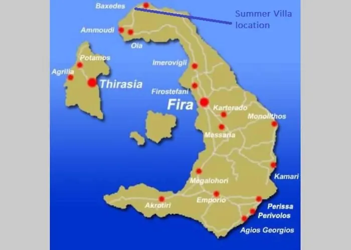 Summer House In Santorini