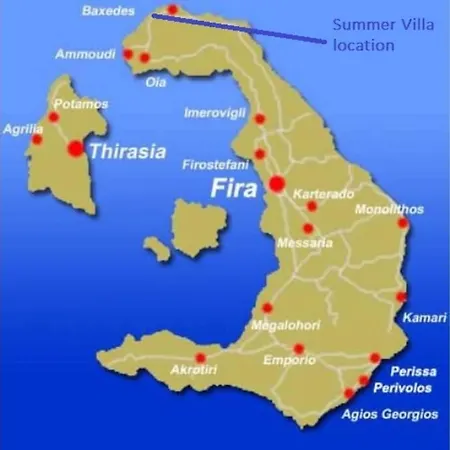 Summer House In Santorini